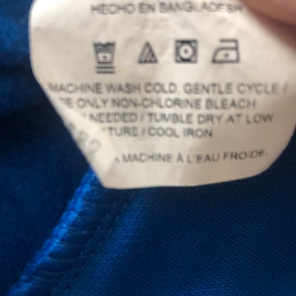 Puma Blue Kids Hoodie - Picture 5 of 7